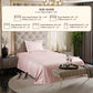 Blushing Pink Flat Bedsheet Set