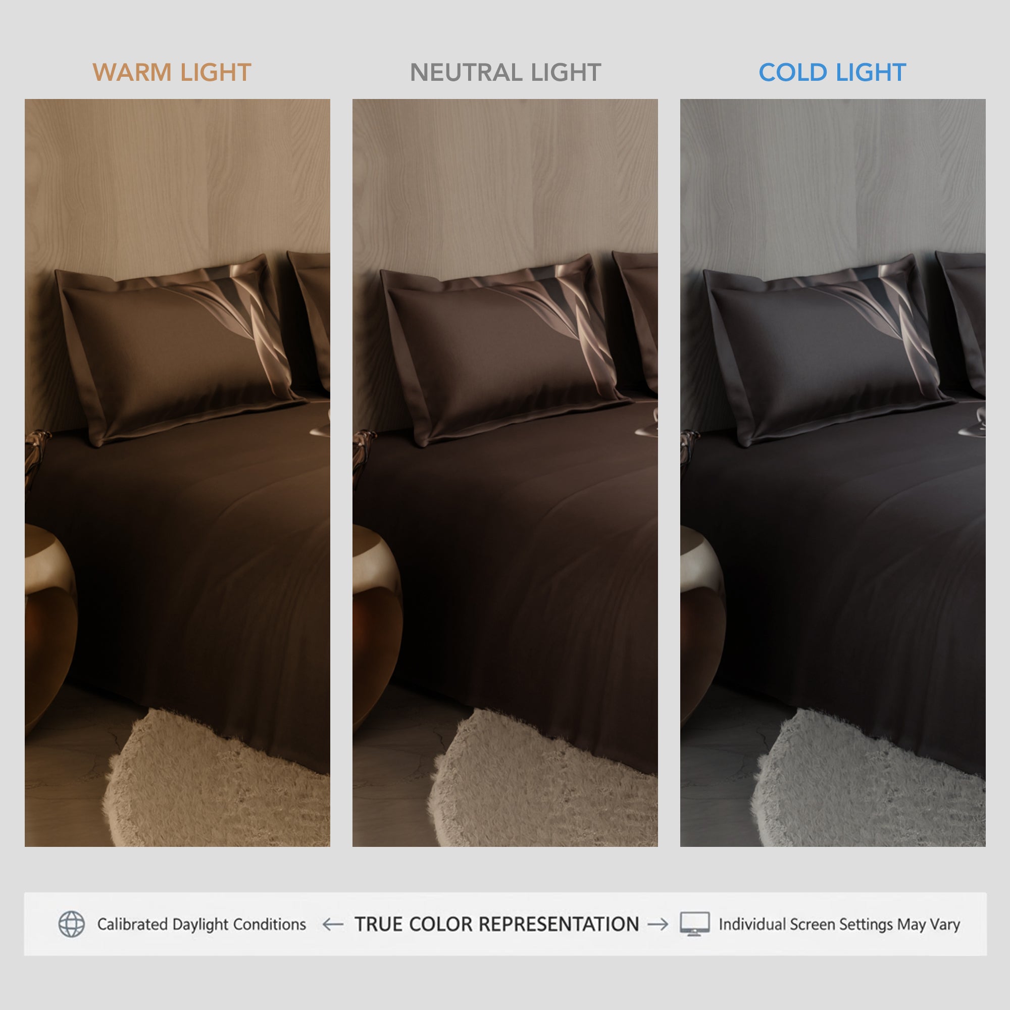 Sepia Swirl 100% Cotton Bedsheet Set