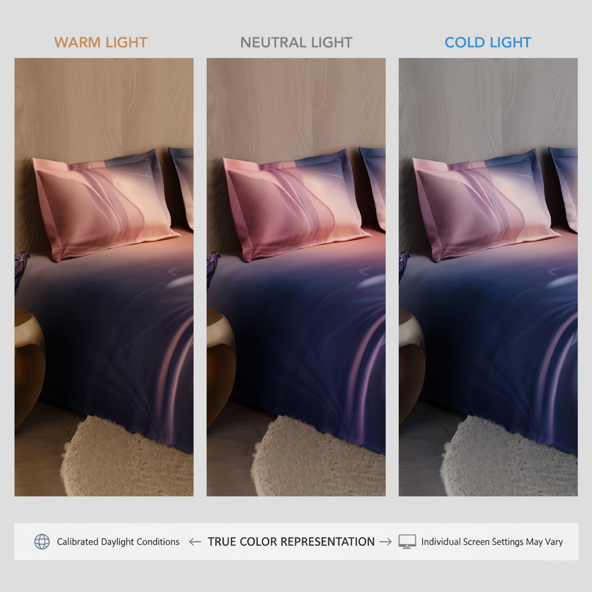 Sunset Stage 100% Cotton	Bedsheet Set
