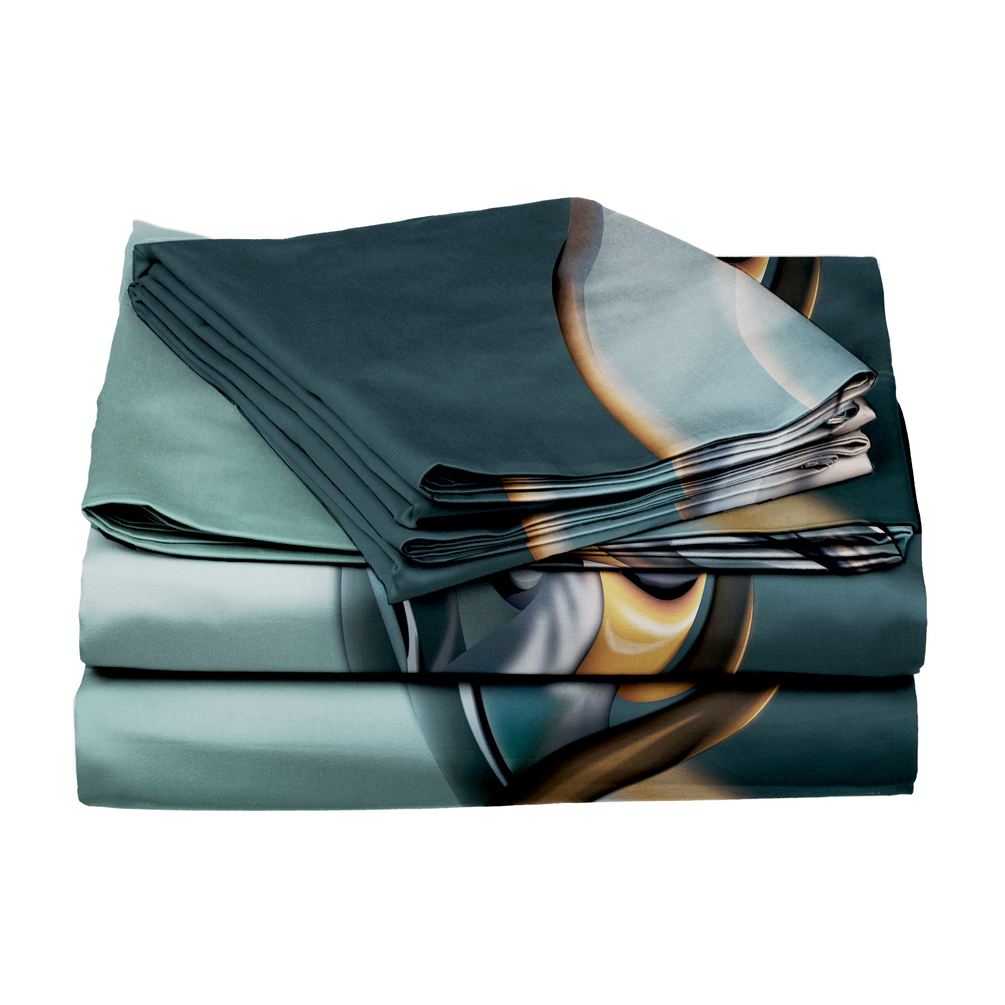 Amber Rhythm 100% Cotton Bedsheet Set