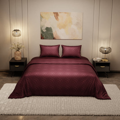 Burgundy Bliss Bed in a Bag