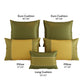 Regal Olive 6 Piece Bedsheet Set