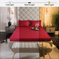 Flirty Red Fitted Bedsheet Set