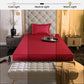 Flirty Red Fitted Bedsheet Set