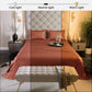 Melted Caramel Flat Bedsheet Set