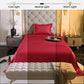 Flirty Red Flat Bedsheet Set