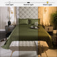 Olive Oasis Flat Bedsheet Set