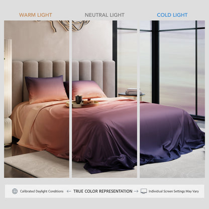 Sunset Kiss Bedsheet Set