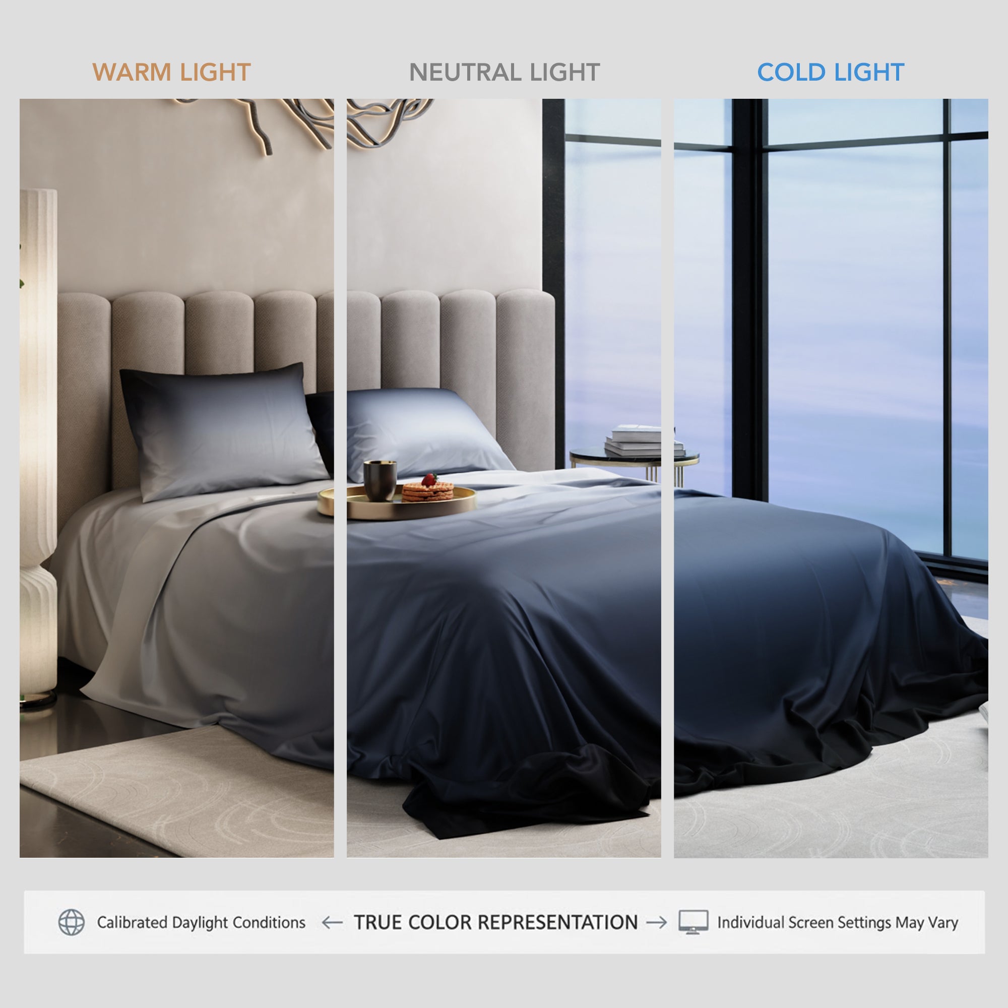 Moonlit Embrace Bedsheet Set