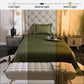 Olive Oasis Flat Bedsheet Set