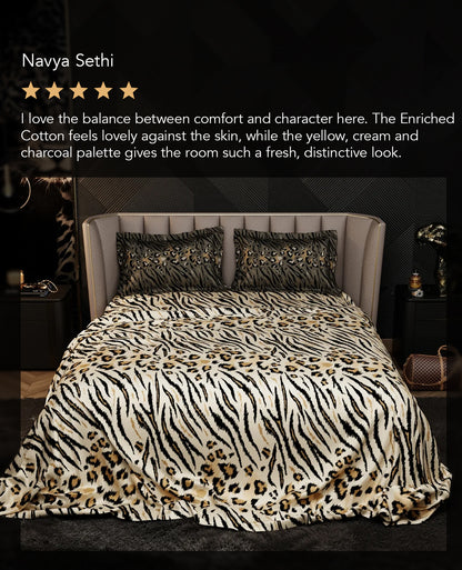 After the Hunt Enriched Cotton Bedsheet Set