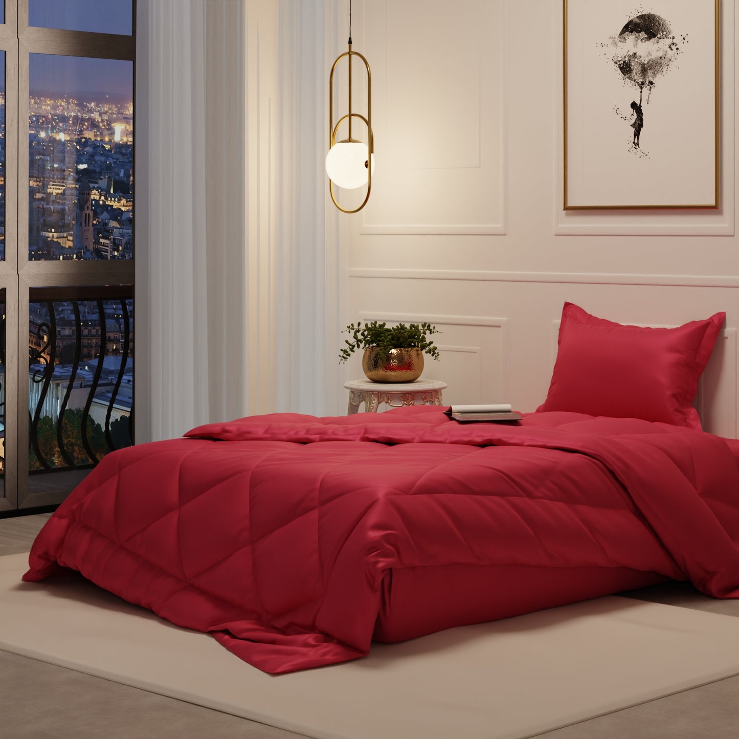 Flirty Red Comforter