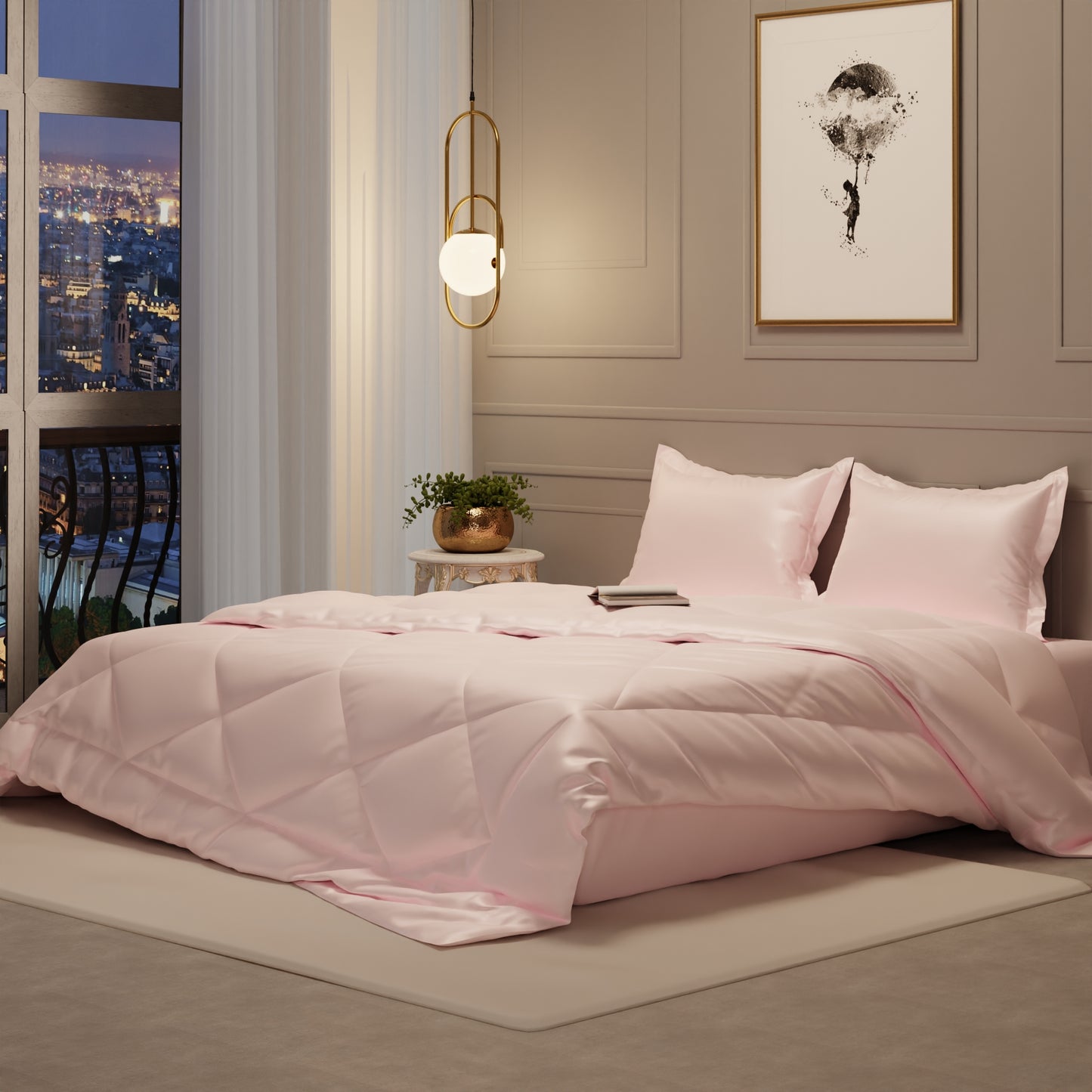 Blushing Pink Comforter