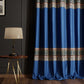 Celestial Blue Curtain with privacy lining