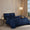 Mystique Blue Quilted King Bed Cover Set