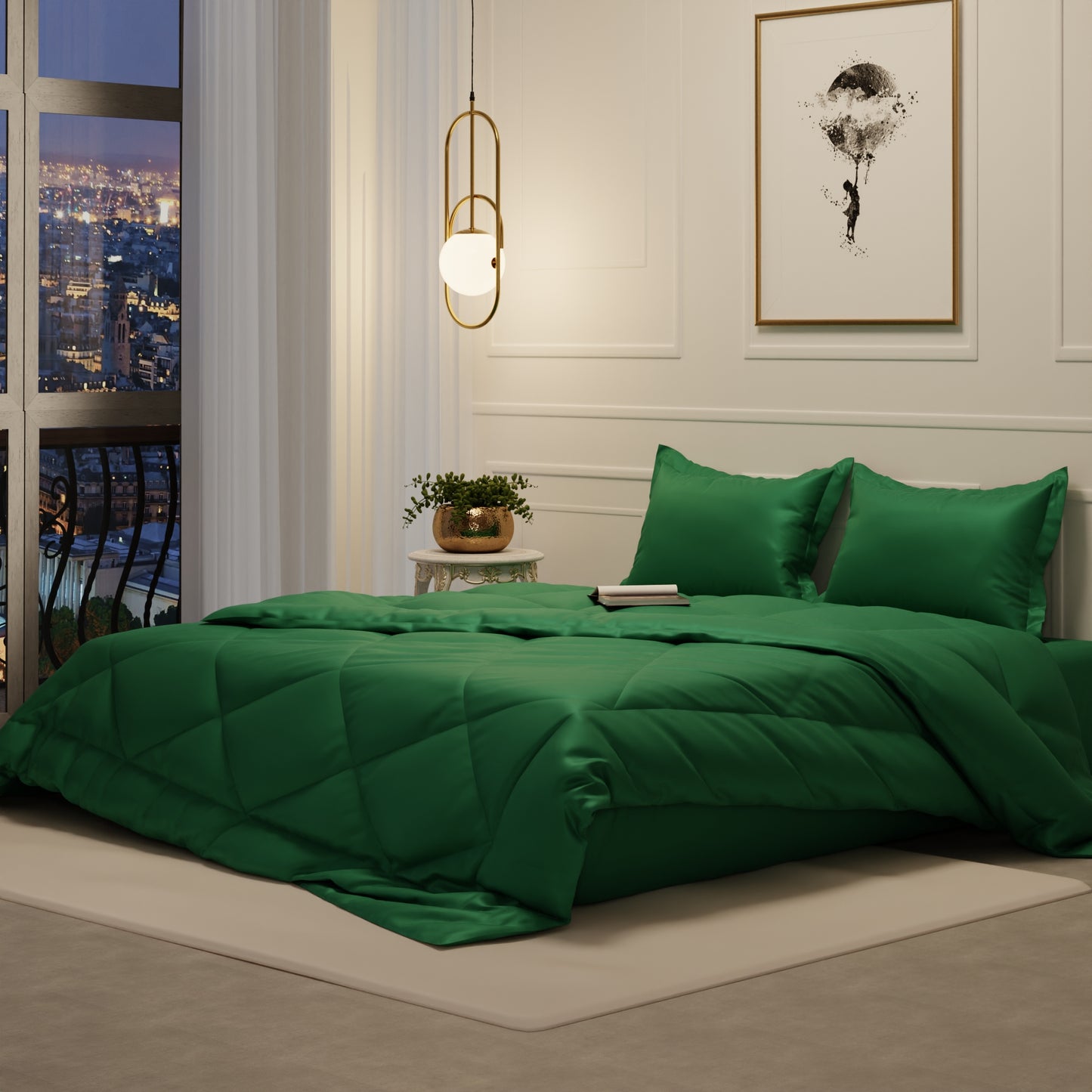 Emerald Green Bed In A Bag