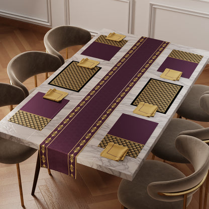 Merlot Gala Table Linen Set