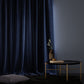 Blue Enigma Velvet Curtain