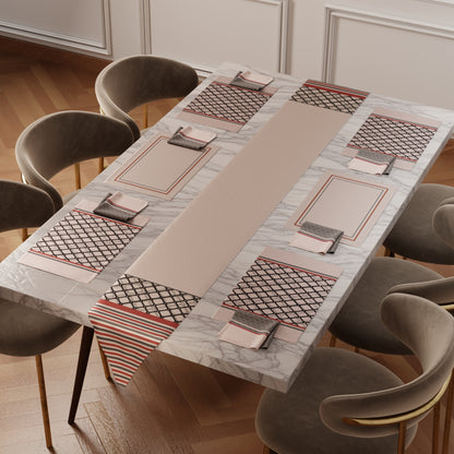 Rosewood Revelry Table Linen Set