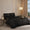 Midnight Black Quilted King Bed Cover Set