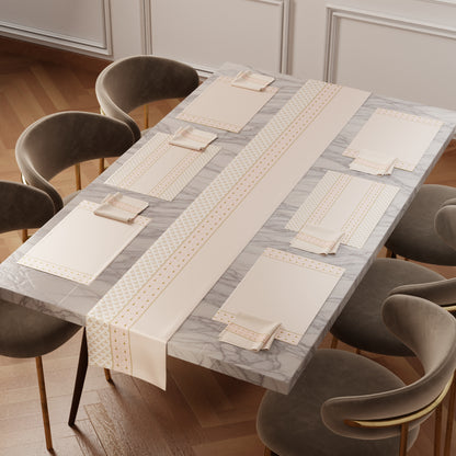 Ivory Banquet Table Linen Set