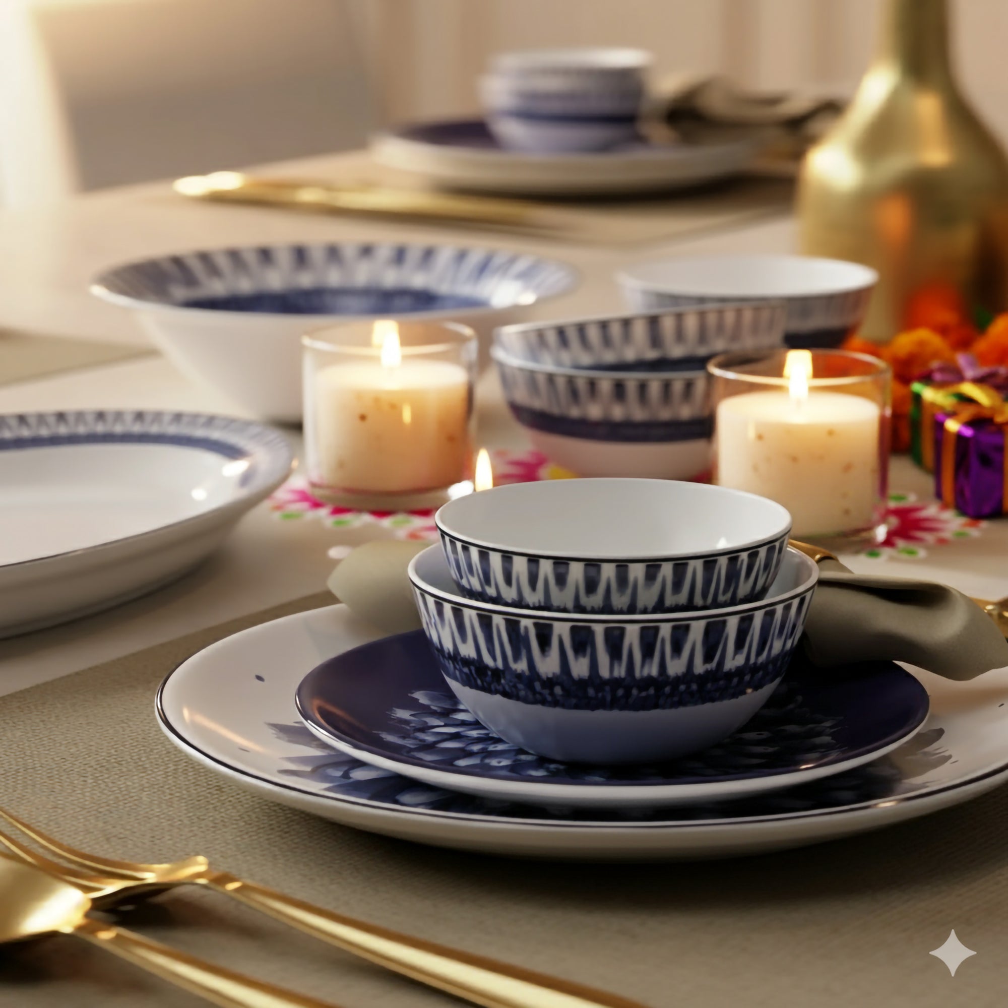 Paris Fleur - 28pc Dinnerware Set