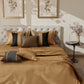 Golden Luxe Cushion Cover Set of 5