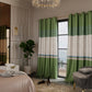 Majestic Meadow Curtain with privacy lining