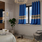 Celestial Blue Curtain with privacy lining