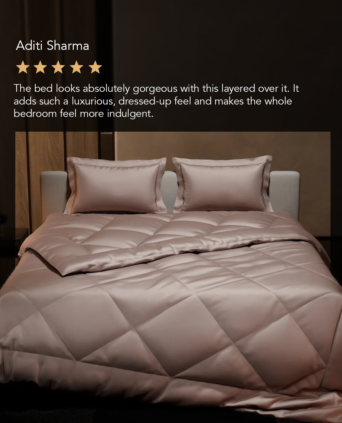 Champagne Comforter