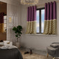 Royal Rouge Curtain with privacy lining