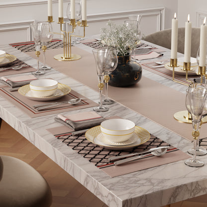 Rosewood Revelry Table Linen Set