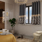 Regal Slate Satin Curtain