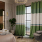 Majestic Meadow Curtain with privacy lining