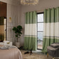 Majestic Meadow Satin Curtain