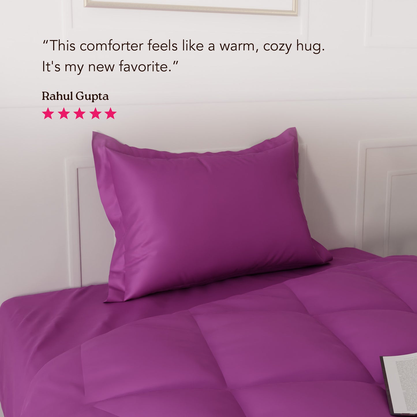 Plum Comforter