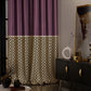 Royal Rouge Curtain with privacy lining