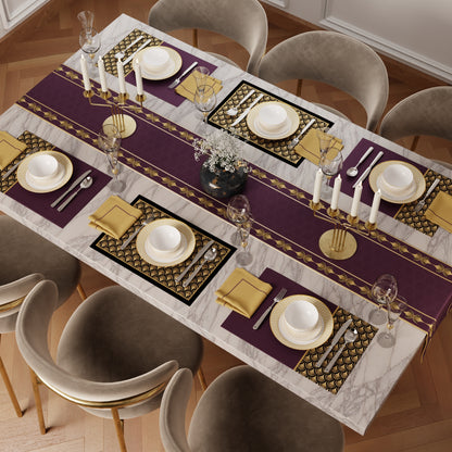 Merlot Gala Table Linen Set