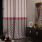 Noble Rose Satin Curtain with privacy lining