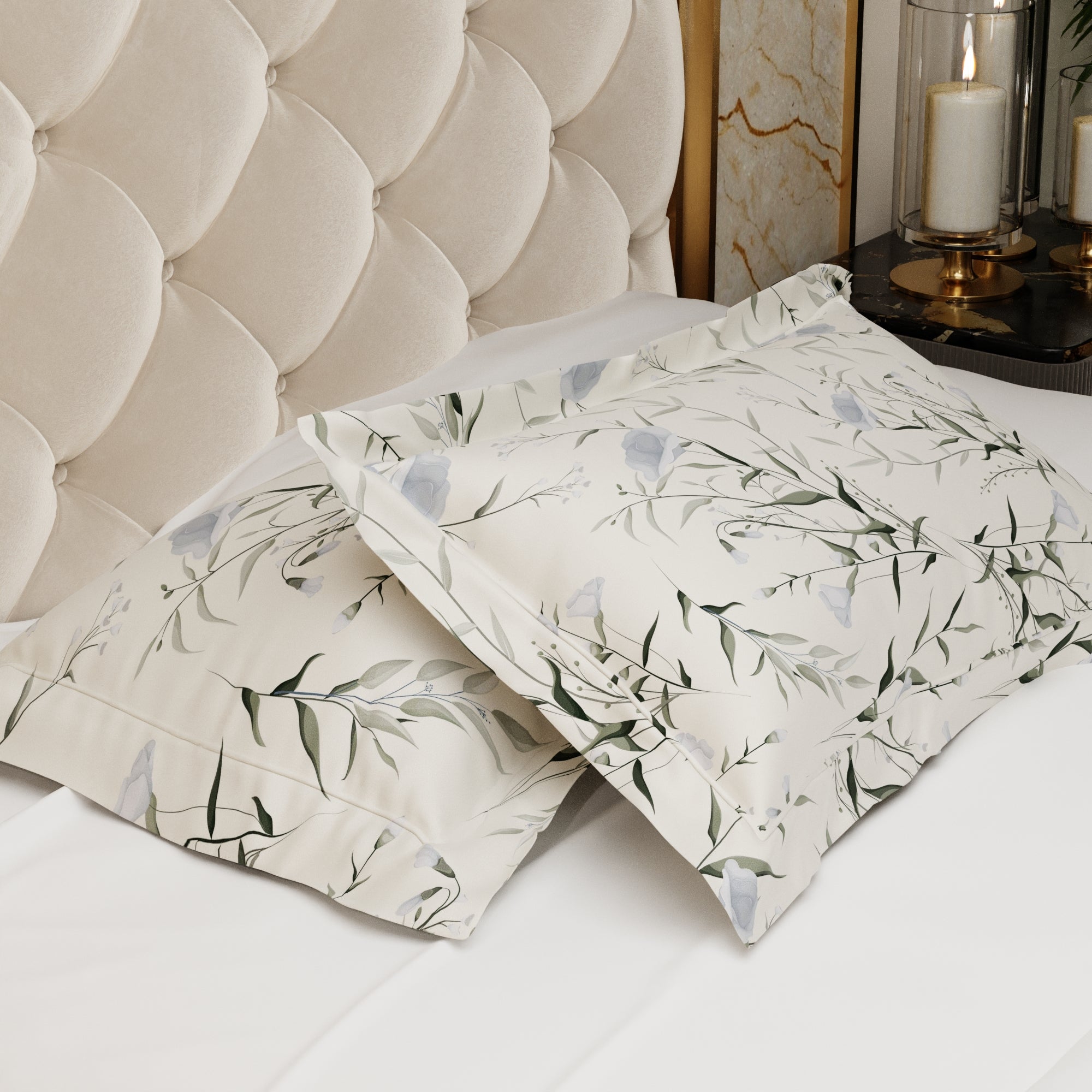 Nectar Bloom 300TC 100% Cotton Pillow Cover Set
