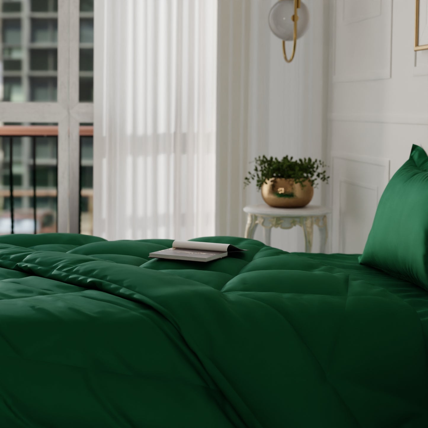 Emerald Green Comforter
