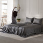 Midnight Black - Twilight Embrace Double Bedsheet Bundle