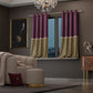 Royal Rouge Curtain with privacy lining