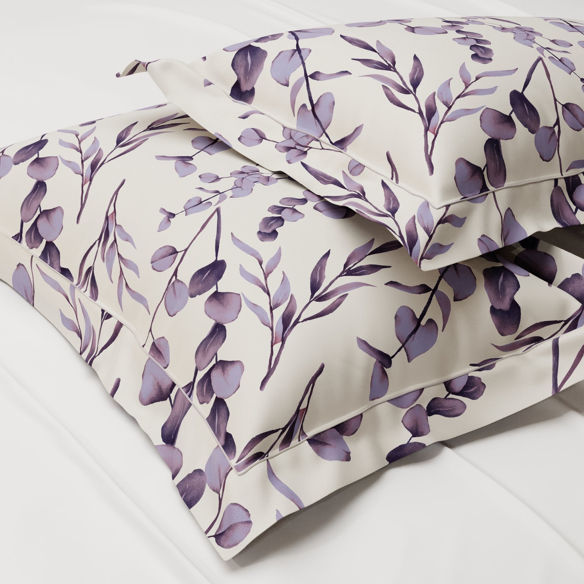 Wisteria Shade 300TC 100% Cotton Pillow Cover Set