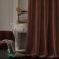 Caramel Caress Velvet Curtain