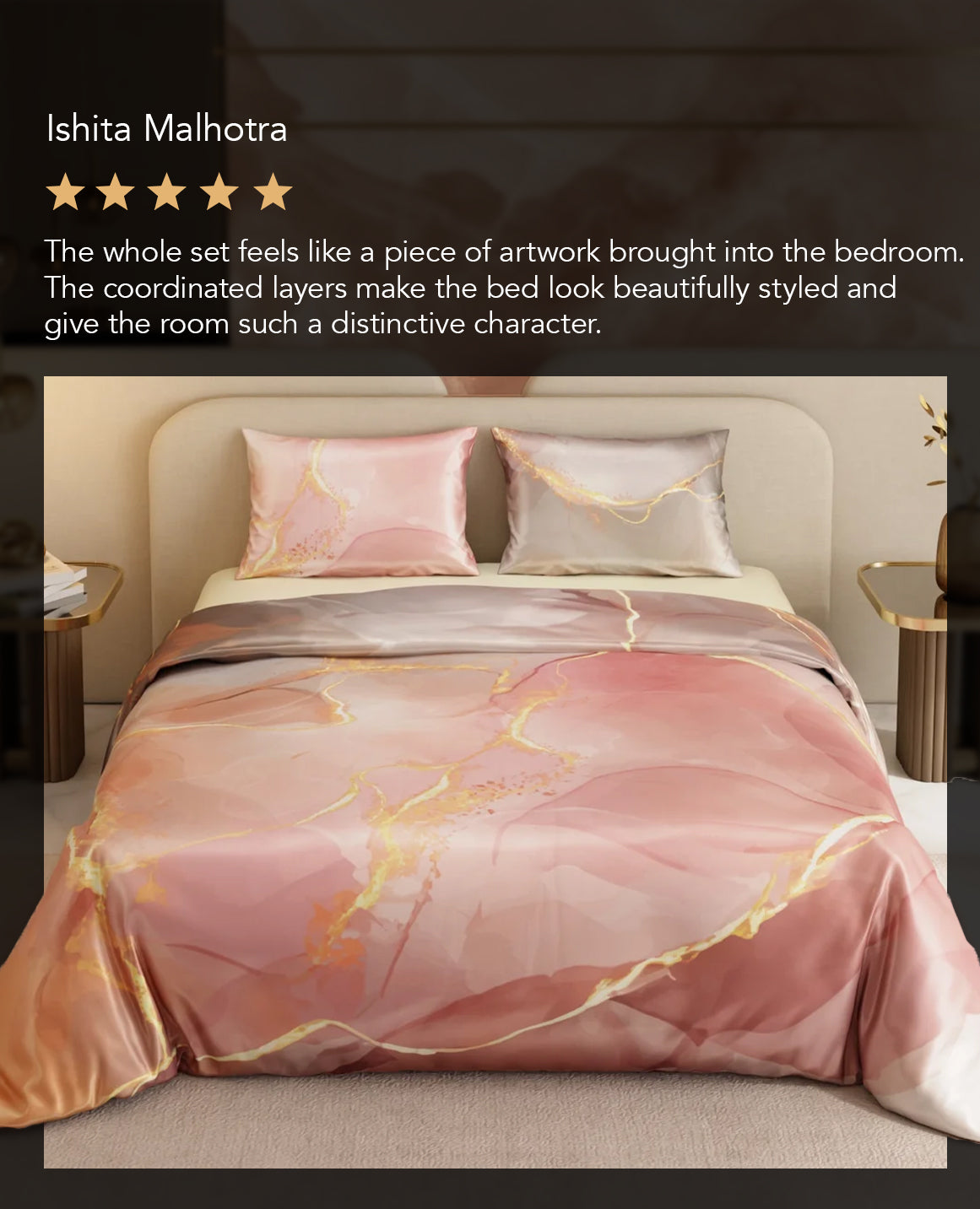 Dawn’s Brushstroke Bed in a Bag