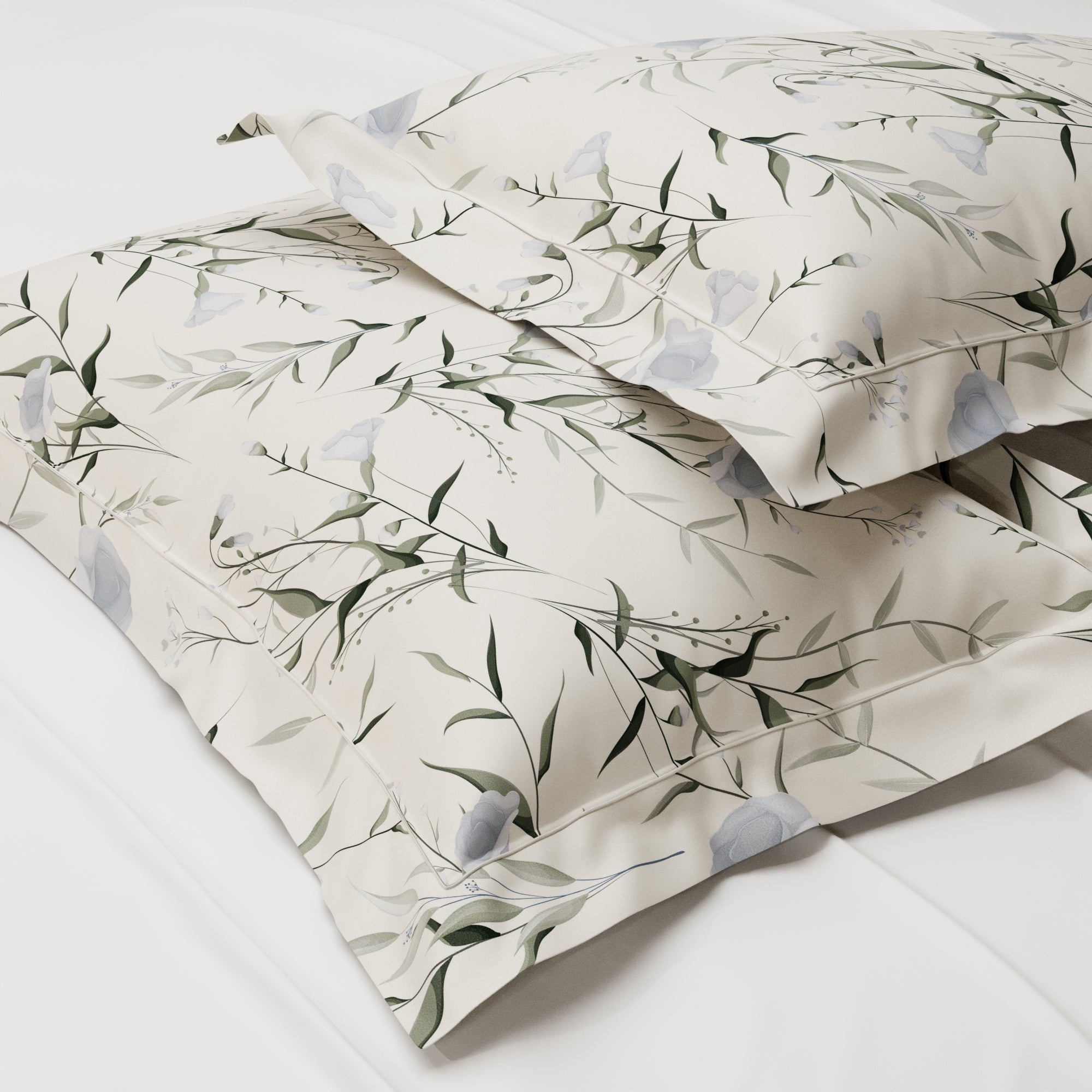 Nectar Bloom 300TC 100% Cotton Pillow Cover Set