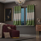 Majestic Meadow Curtain with privacy lining