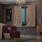 Parisian Blush Velvet Curtain