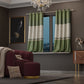 Majestic Meadow Satin Curtain